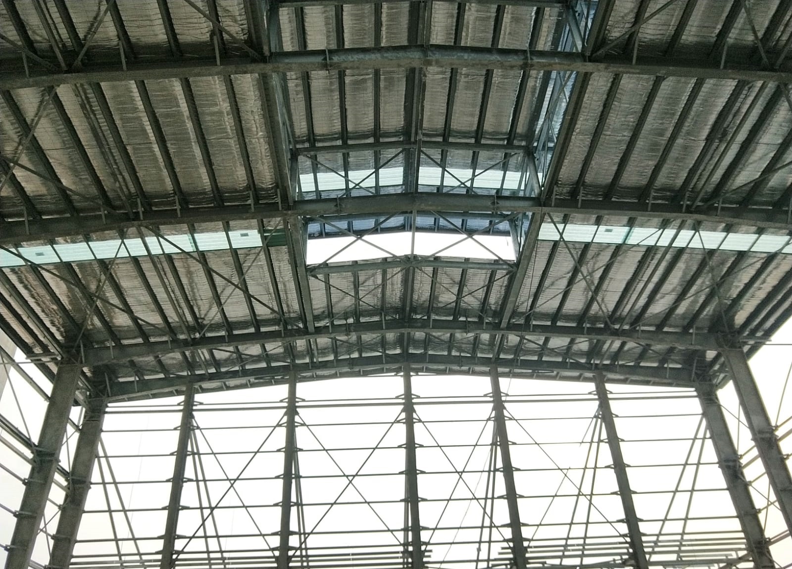 Steel Frame Building for Industrial Plant Expansion Project